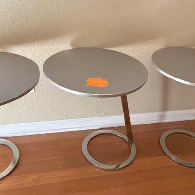 Ligne Rose "Good Morning" pedestal side tables