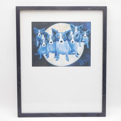 1991 "Home on the Moon" Offset Lithograph by George Rodrigue