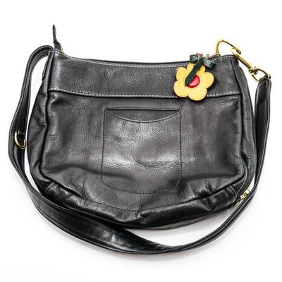 Coronado Black Leather Purse