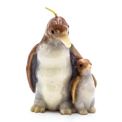Penguin & Chick Candle