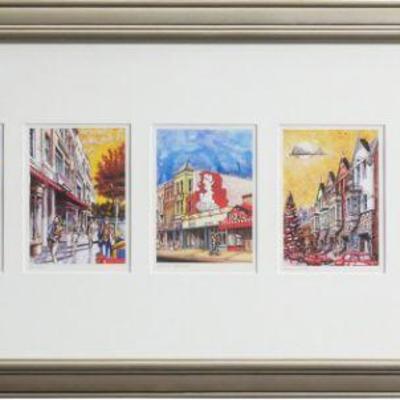 7 Framed Artwork Prints By Joseph Harrison Snyder