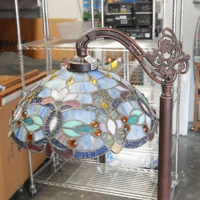 Tiffany Art Nouveau Style Floor Lamp