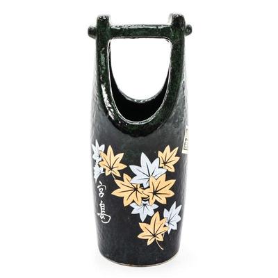 Small Japanese Pottery Bud Vase