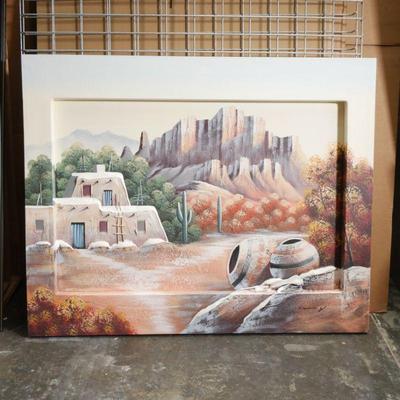 Original Oil Painting Signed By James Y.