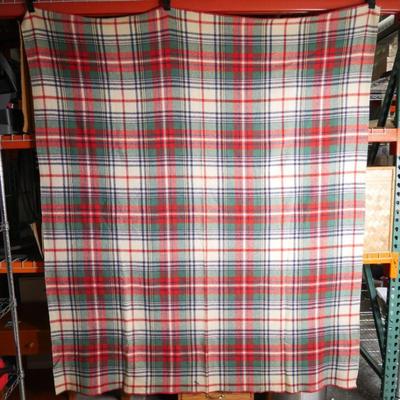 Wool Plaid Blanket