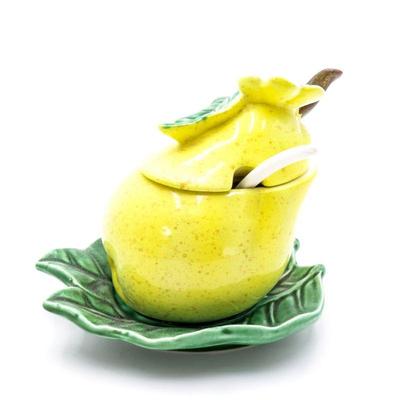Ceramic Pear Sugar Jar