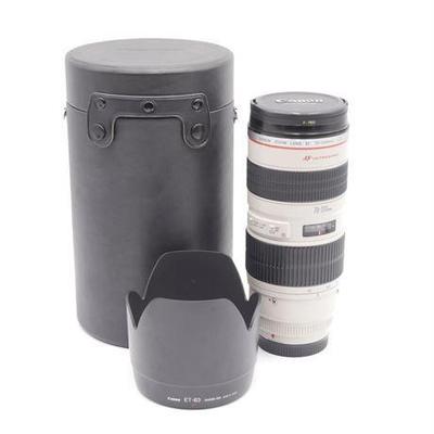 Canon 70-200mm f2.8 L Ultrasonic Zoom Lens, ET-83 Hood & Case