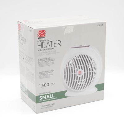 WarmWave™ Portable Fan Heater with Thermostat