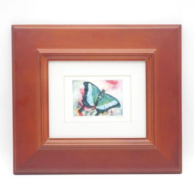 Framed Art Print "Coming In For A Dancing" Michelle A. Coman 28/100