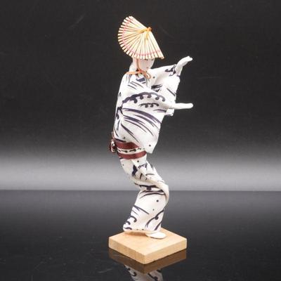 Traditional Hand-Made Japanese Geisha Doll