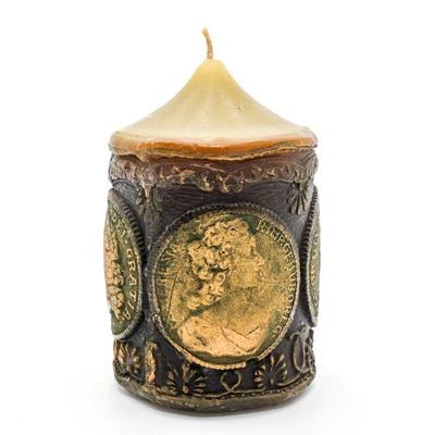 Cameo Coin Candle