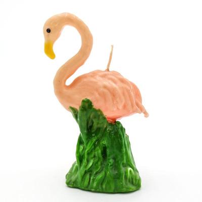 Flamingo Candle