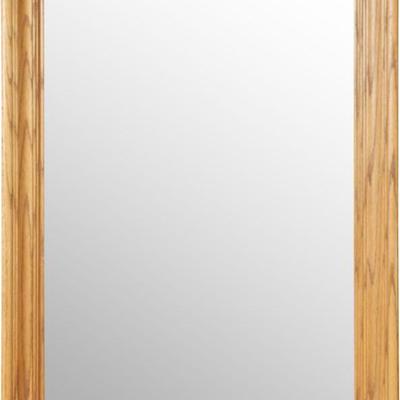 Solid Pine Wood Rectangular Mirror
