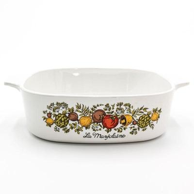 Vintage CorningWare Spice of Life La Marjolaine 2-Quart Casserole Dish