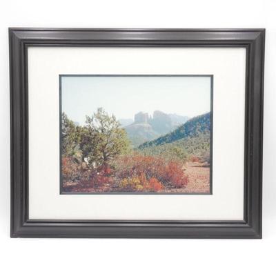 Framed Sedona Landscape Photograph