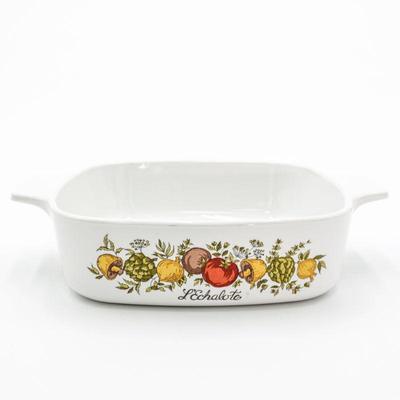 CorningWare Spice of Life L'Echalote 1-Quart Casserole Dish