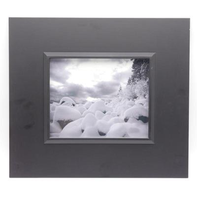 Framed Winter Landscape Photograph