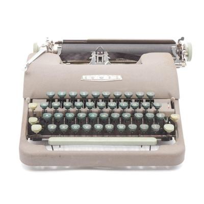 Vintage Tower Typewriter with Carrying Case
