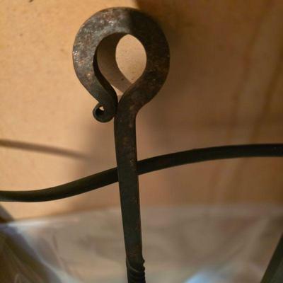 Forged iron pieces