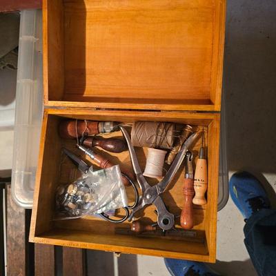 Leather working tool kit
