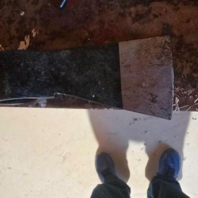 Forged axe head