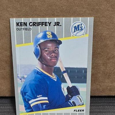 1989 Fleer #548 Ken Griffey Jr. Rookie