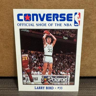 1989 Converse Larry Bird Card Rare!