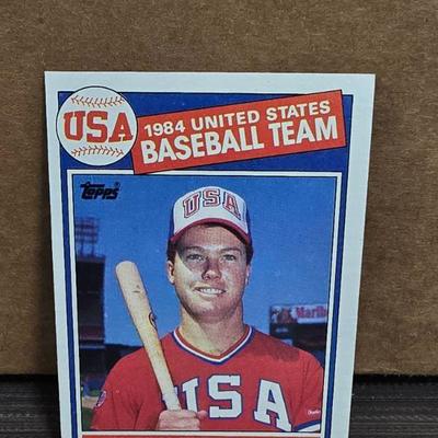 1985 Topps #401 Mark McGwire Rookie