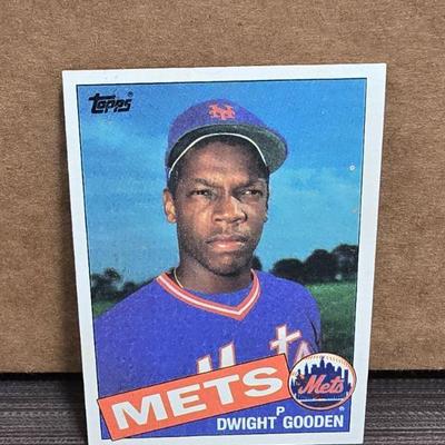 1985 Topps #620 Dwight Gooden Rookie