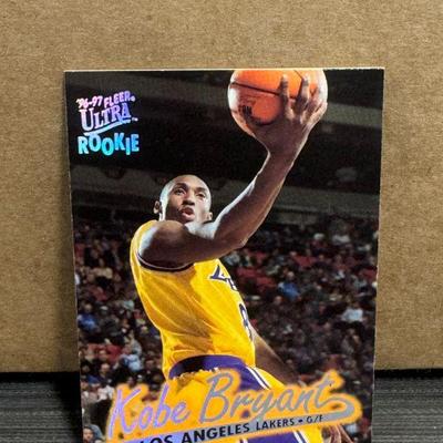 1996 Fleer Ultra #52 Kobe Bryant Rookie