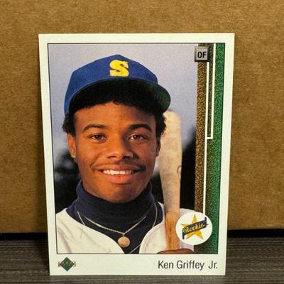 Sale Photo Thumbnail #68: 1989 Upper Deck #1 Ken Griffey Jr. Rookie