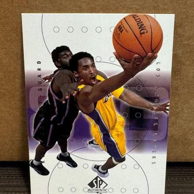 2001 SP Authentic Kobe Bryant Sample Promo Card Rare