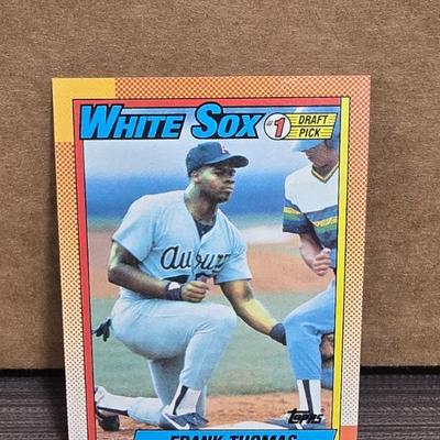 1990 Topps #414 Frank Thomas Rookie