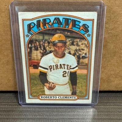 1972 Topps #309 Roberto Clemente