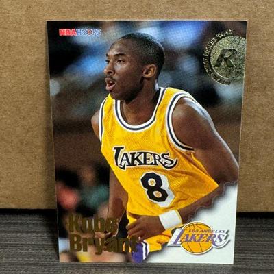 1996 NBA Hoops #281 Kobe Bryant Rookie