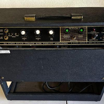 ​1960's Da Vinci High Fidelity Tube Guitar Amplifier.