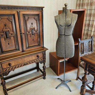 Vintage dress form.