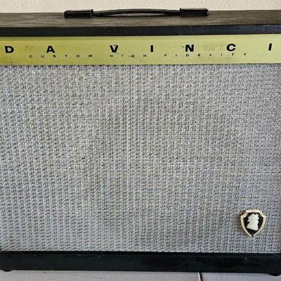 ​1960's Da Vinci High Fidelity Tube Guitar Amplifier.