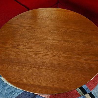 Mid-Century Danish Modern Teak Coffee Table by Heltborg Mobler.