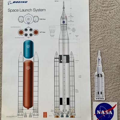 Working Together – NASA & Boeing Space Launch System Trio + Bonus