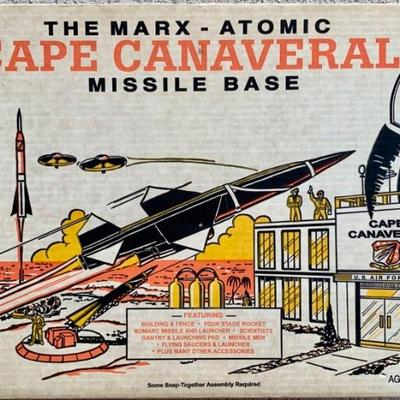 Cape Canaveral Missile Base Set from Marx – Amazing