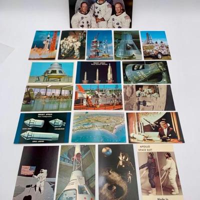 Pile of Space Postcards – Vintage