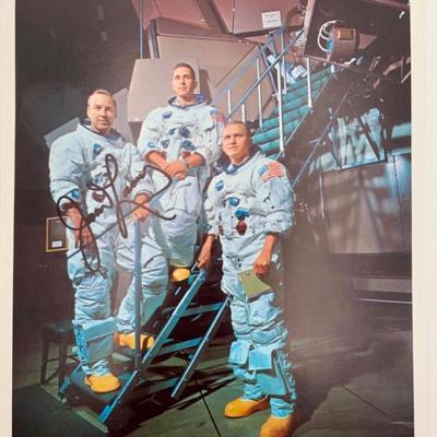 Apollo 8 Photo: Astronaut Signed: Lovell