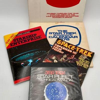 Star Trek Calendars/Books Mix of Paper Star Trek Items