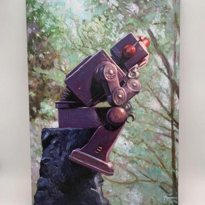 "The Collator" Canvas Print - Eric Joyner