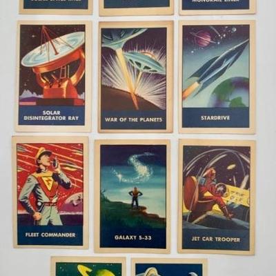 Vintage Space Patrol Cards – Gorgeous Graphics!