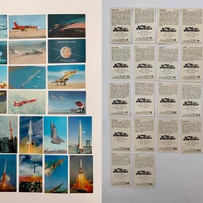 Nesbitt’s Orange Missile & Jet Trading Cards – 1958 – 22 Total