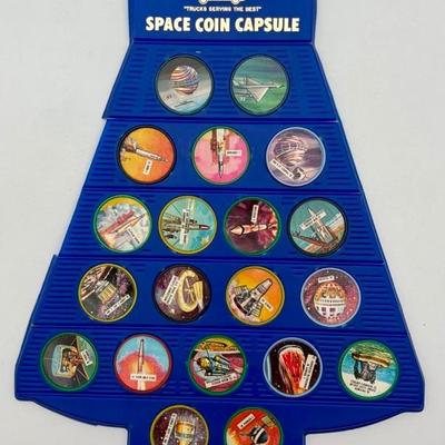 Gordon’s Re-Entry Module + Misc. Space Coins – 1960s