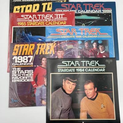 Star Trek Calendars from the 1980s – Most New & Unused