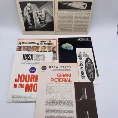 Mixed Ephemera Bundle – Posters & NASA Journey to the Moon